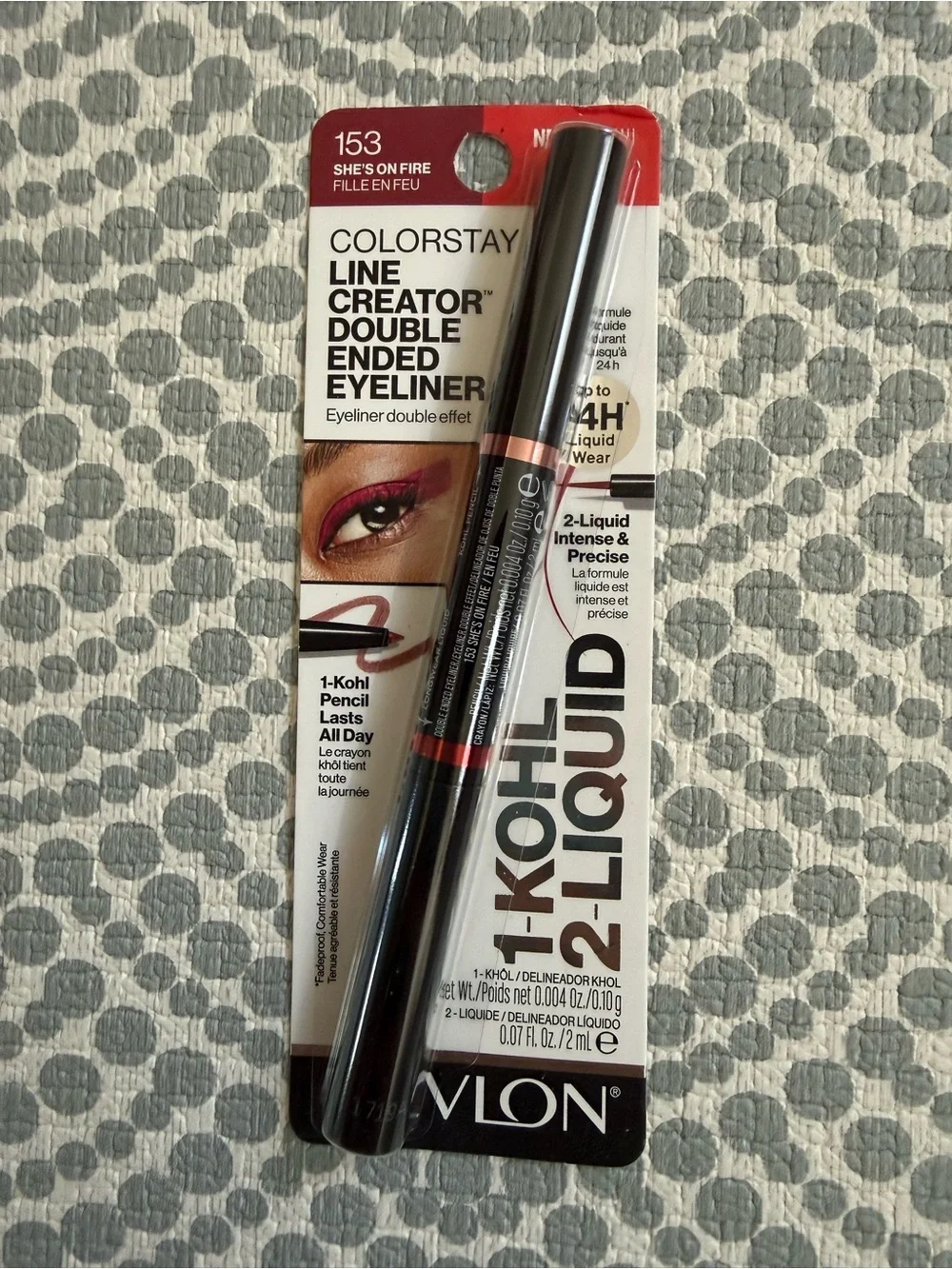 Revlon ColorStay Line Creator Double Ended Eyeliner - She's On Fire Kohl